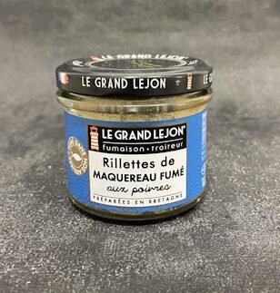 Rillettes de maquereau fumé aux poivres