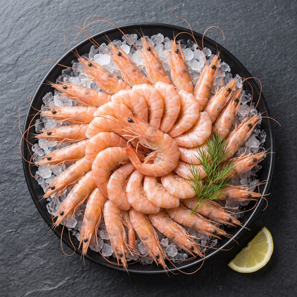Crevettes bouquet