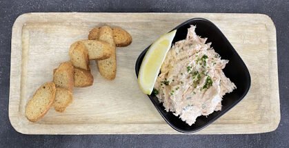 Rillettes aux deux saumons
