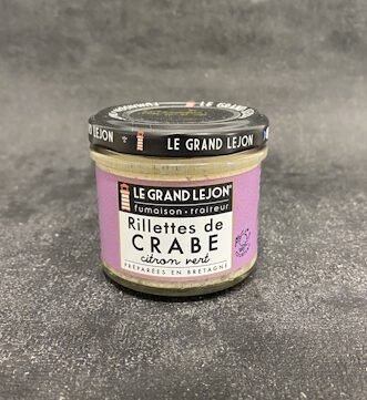 Rillettes de crabe - citron vert
