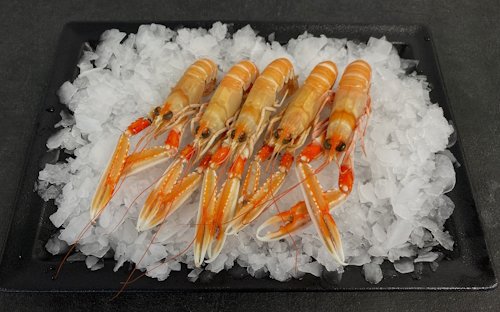 Langoustines cuites