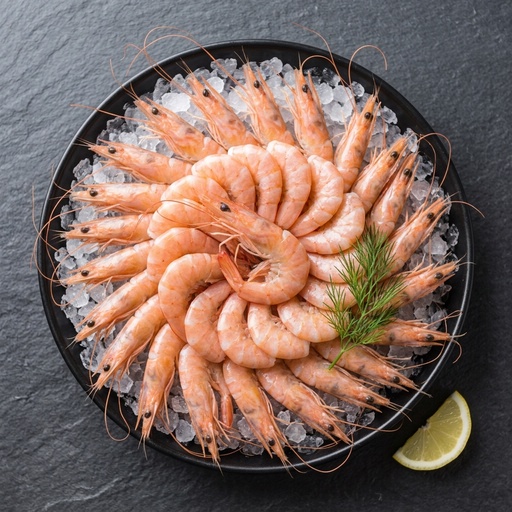 Crevettes bouquet