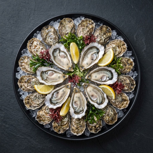 Huître plate - Bourriche de 24 pièces