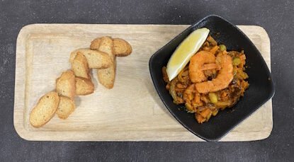 Crevettes marinées